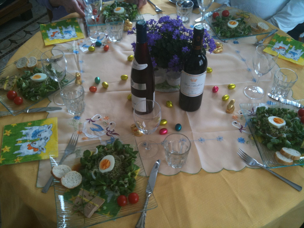 Easter table decoration@lejoe